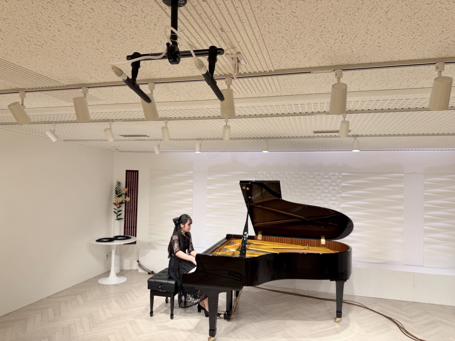 奏ホールのベーシックプランでピアノソロ録音録画